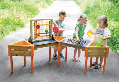 Kindergarten Spielboard Mit Aufsatz Webrahmen Vorschule