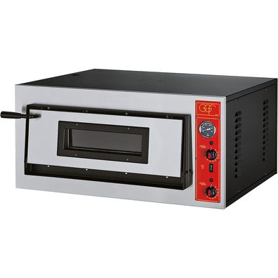Stalgast GGF Pizzaofen mit einer Kammer für 4 Pizzen 300 mm, 4,2 kW, 900 x 735 x