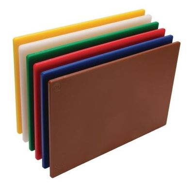 Hygiplas Standard Schneidebretter Set Mit Geringer Dichte (6 Stück)