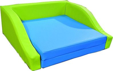 Kindergarten Kopfteil - Versch. Farben - für Halbes Weichschaumbett Schlafplatz