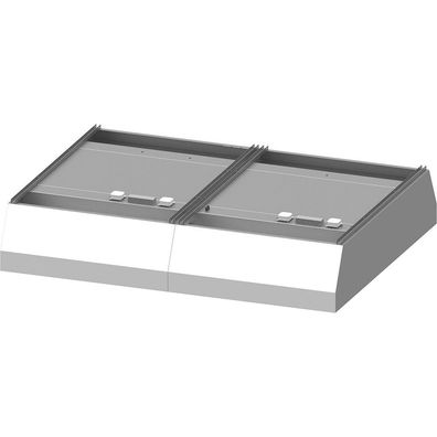 Stalgast Deckenhaube Basic Line, Trapezform 2200 mm x 1800 mm mit Flammschutzfilte