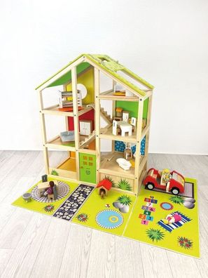 Kindergarten Puppenhaus Xl Gruppen-Set Vorschule