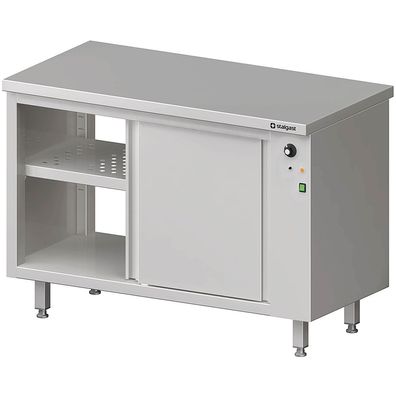 Stalgast Durchreiche-Wärmeschrank mit Schiebetüren 1200x600x850 mm