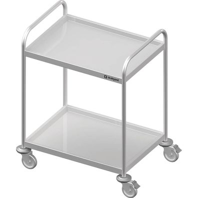 Stalgast Servierwagen mit zwei Böden, 1100x500x950 mm, verschweißt