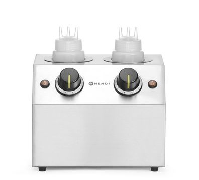 Saucenwärmer doppelt, HENDI, 1,3L, 220-240V/400W, 270x223x(H)282mm