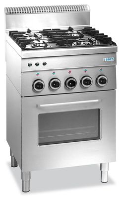 Gastronomie Saro SARO GasherdElektroofenGrill, 4 Br., 600 Line, G4SFE6