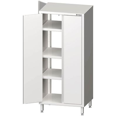 Stalgast Durchreiche-Hochschrank mit Flügeltüren, 800x700x1800 mm, verschweißt