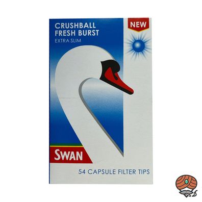 Swan Crushball Fresh Burst 6 mm, extra Slim Filter, Beutel à 100 Filter