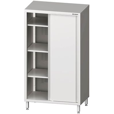 Stalgast Hochschrank mit Schiebetüren, 1000x700x1800 mm, verschweißt