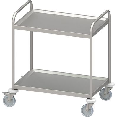 Stalgast Servierwagen PRO mit zwei Böden 1100x500x950 mm, verschweißt