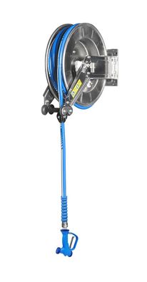 Saro SARO Schlauchhaspel Schlauch (10m) Pistole, Hennink