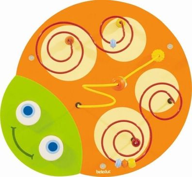 Kindergarten Beleduc Wandspielobjekt Raupe Kopf Vorschule