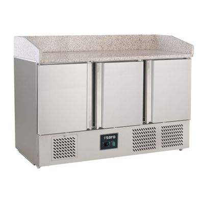 Saro SARO Pizzatisch, 3 Türen, Modell S 903 PZ SS TOP PRO