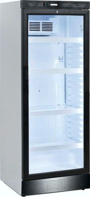 Esta Glastürkühlschrank L 298 GKh-Eco – 298 Liter, LED Beleuchtung, Umluftkühlung
