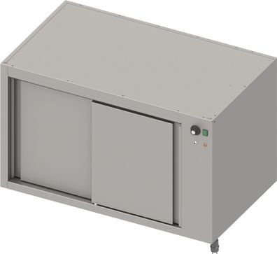 Stalgast Durchreiche-Wärmeunterschrank Boxversion 2.0 mit Schiebetüren, Sockelbau