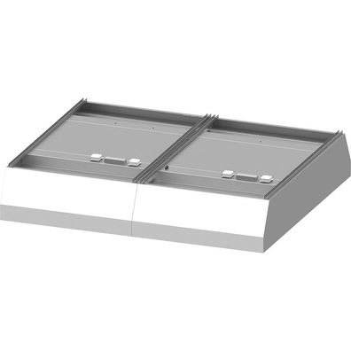 Stalgast Deckenhaube Basic Line, Trapezform 2700 mm x 2200 mm mit Flammschutzfilte