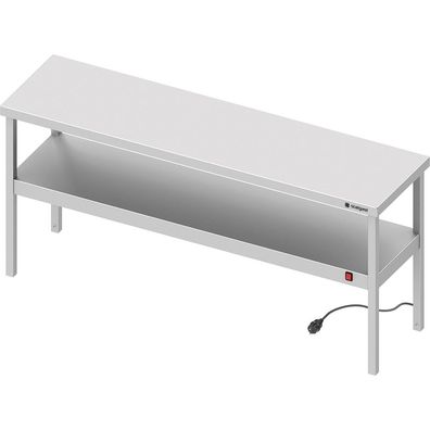 Stalgast Wärmebrücke 2-etagig 800x400x700 mm mit Keramik-Infrarot-Strahlern