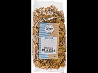 Naturkornmühle Werz 6x Braunhirse Flakes, glutenfrei 250g