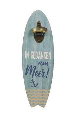 Wandflaschenöffner in Gedanken