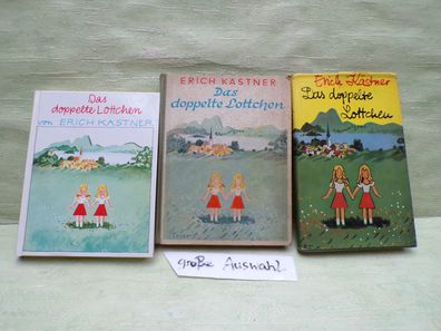 Erich Kästner Walter Trier Das doppelte Lottchen Atrium Bücherbund Dressler Williams