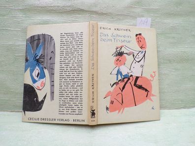 Kästner Cecilie Dressler 15.-29. Tsd Horst Lemke Leinen Das Schwein beim Friseur