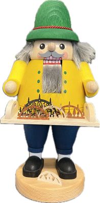 Richard Glaesser Nussknacker Schwibbogenverkäufer aus Seiffen im Erzgebirge