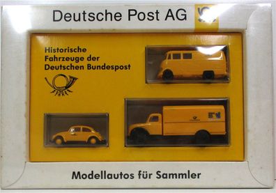 Brekina H0 1/87 Serie 1 Post Collection VW Käfer MB L319 Magirus Deutz Koffer OVP (4