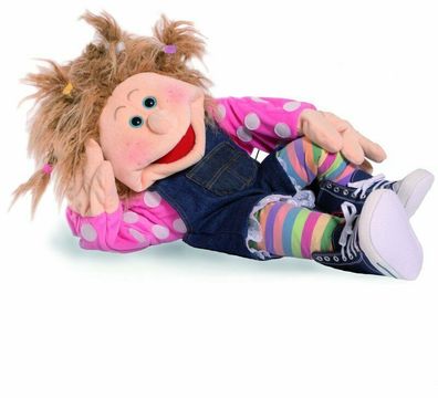 XXL Handpuppe Ilselotte Keksberg 65cm groß Schauspielerin Show Bauchrednerpuppe