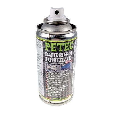 Sprühlack | PETEC | Batteriepol Schutzlack | Blau | 150ml