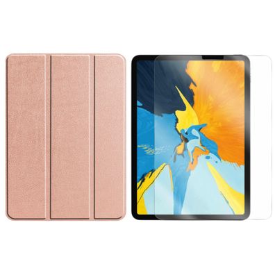 2in1 Set für Apple iPad Pro 12.9 2021 5. Gen. 12.9 Zoll Hülle + Glas