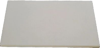Pizzastein Flammkuchen Backofen & Gasgrill Cordierit 30x38 CM Beige Rechteckig