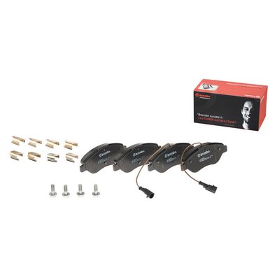 Bremsklötze vorn mit Zubehör Brembo 77365808 