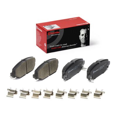 Bremsbelagsatz hinten Brembo K68386838AD