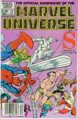 Official Handbook of Marvel Universe # 10 (S) (USA, 1983)