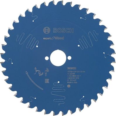 Kreissägeblatt Expert for Wood, Ø 190mm, 40Z (Bohrung 30mm, für Handkreissägen)