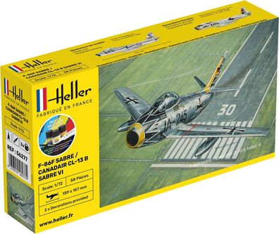 Heller 1:72 56277 Starter KIT F-86F Sabre / Canadair CL-13 B Sabre VI