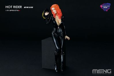 MENG-Model 1:9 SPS-076s Hot Rider (Resin) (Pre-colored Edition, Assembled Figure) - N