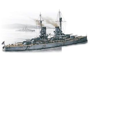 ICM German Battleship König WWI S001 in 1:350 ICM 3311001 Bausatz