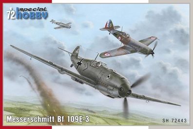 Special Hobby 1:72 100-SH72443 Messerschmitt Bf 109E-3 - NEU
