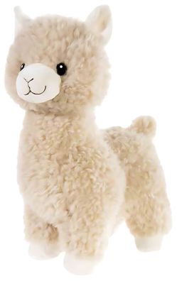 Heunec LAMA stehend groß hellbraun Größe 28 cm