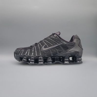 Nike Shox TL Black Metallic Hematite (Womens) - 42