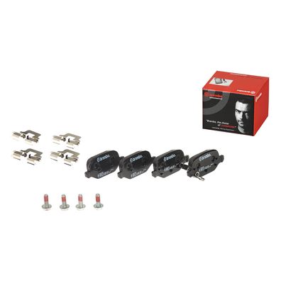 Brembo Bremsklötze hinten mit Zubehör für Fiat Panda 312 4 X 4 77366388