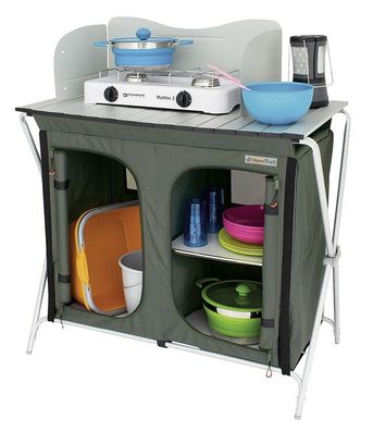 Kocherschrank EuroTrail Mayet Farbe dunkelgrau