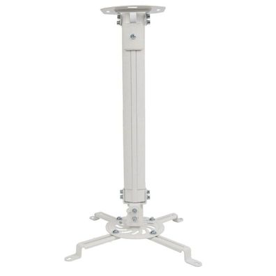 Techly Deckenhalterung f. Beamer, ausziehbar, 54-90cm, ilber