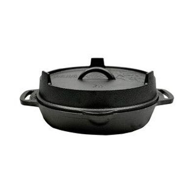 Deckel für Feuerpfannen VALHAL Outdoor Gusseisen Durchm. 25 cm