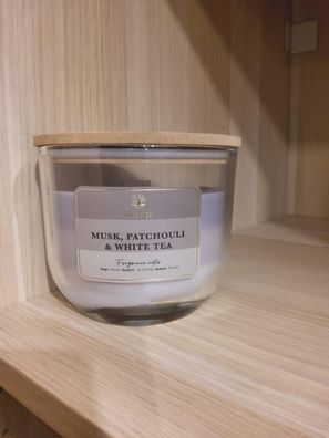 Treewick Sonderedition Duftkerze Musk, Patchouli und white tea 50 std