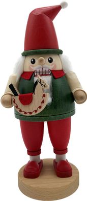 Richard Glaesser Nussknacker Zwerg mit Reiterlein aus Seiffen im Erzgebirge