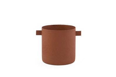 Trautesheim® Metall Blumentopf TERRA 8,5 cm hoch 8 cm Durchmesser, Rostoptik