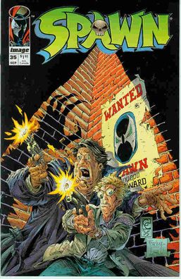Spawn # 35 (Greg Capullo, Todd McFarlane, 2 pin-ups) (USA, 1995)