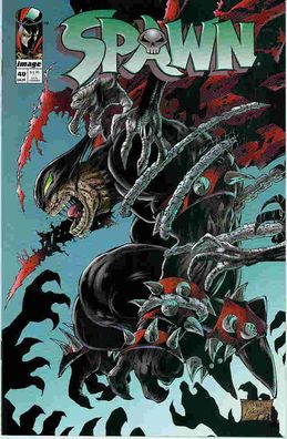 Spawn # 40 (Tony Daniel, 2-pages Angela pin-up) (USA, 1996)